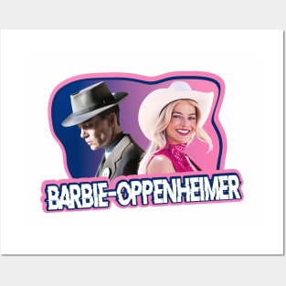 Barbie-Oppenheimer Posters and Art